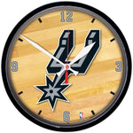 Wincraft Round Clock San Antonio Spurs