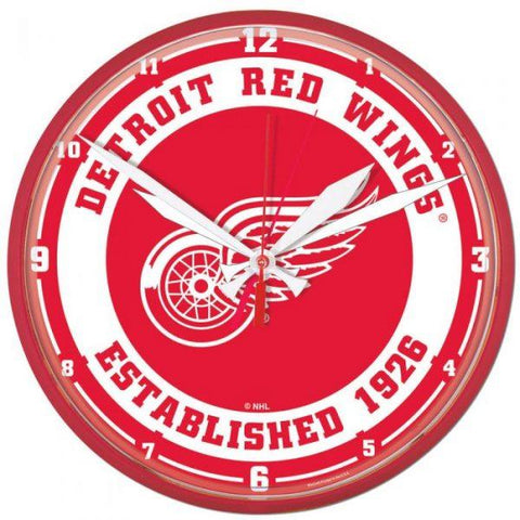 Wincraft Round Clock Detroit Red Wings