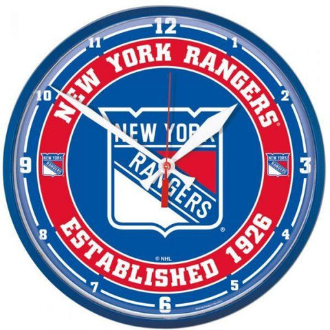 Wincraft Round Clock New York Rangers