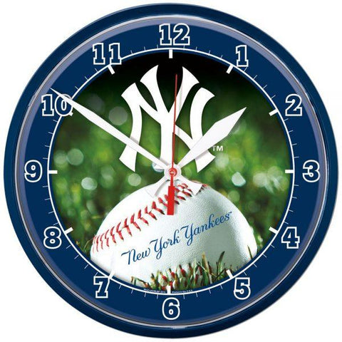 Wincraft Round Clock New York Yankees