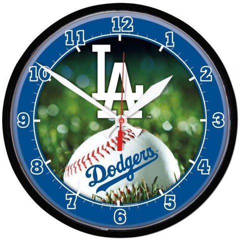 Wincraft Round Clock Los Angeles Dodgers