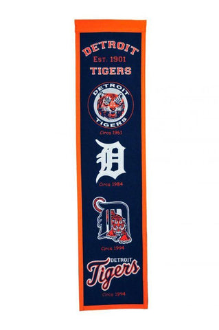 Winning Streak Heritage Banner Detroit Tigers