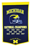 Winning Streak Dynasty Banner Michigan Wolverines