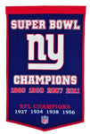Winning Streak Dynasty Banner New York Giants