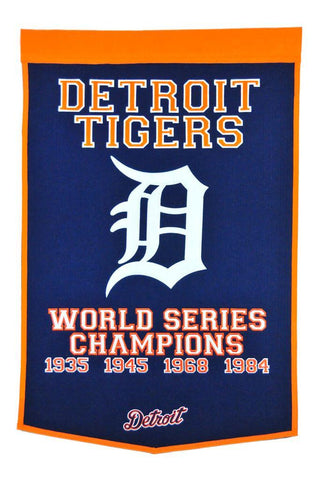 Winning Streak Dynasty Banner Detroit Tigers