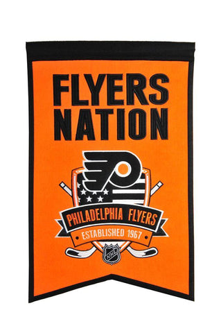 Winning Streak Nation Banner Philadelphia Flyers