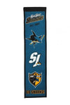 Winning Streak Heritage Banner San Jose Sharks