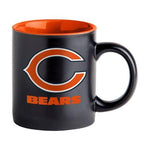 Logo Brands Black Matte Coffee Mug Chicago Bears