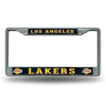 Rico Chrome License Plate Frame Los Angeles Lakers