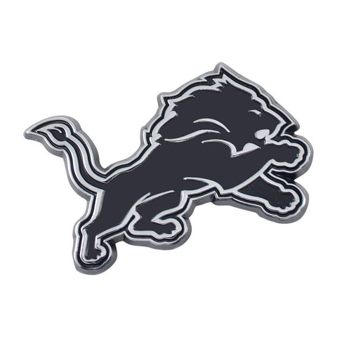 Fan Mats Chrome Auto Emblem Detroit Lions