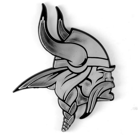 Fan Mats Chrome Auto Emblem Minnesota Vikings