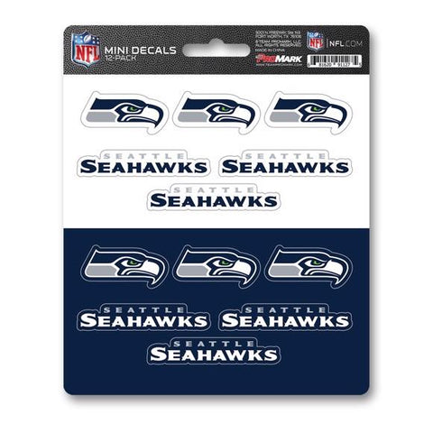 Fan Mats Mini Decal Pack Seattle Seahawks