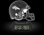 Game Time LED 3D Clock - Denver Broncos