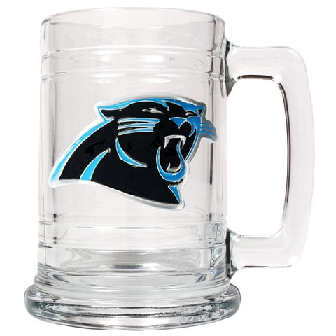 Great American Glass Beer Stein Carolina Panthers