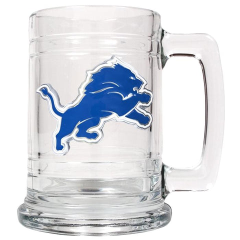 Great American Glass Beer Stein Detroit Lions