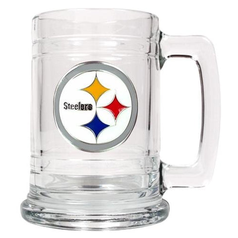 Great American Glass Beer Stein Pittsburgh Steelers