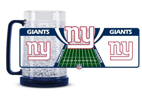 Logo Brands Crystal Freezer Mug New York Giants