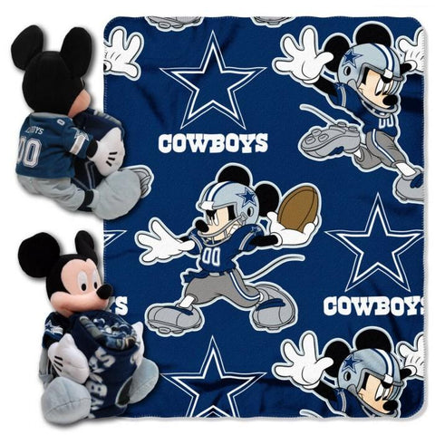 Northwest Mickey Mouse Blanket Combo Dallas Cowboys