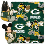 Northwest Mickey Mouse Blanket Combo Green Bay Packers
