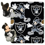 Northwest Mickey Mouse Blanket Combo Las Vegas Raiders