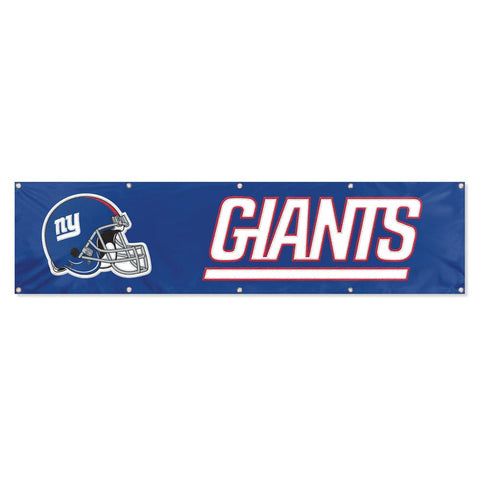 Party Animal 2x8 Nylon Banner New York Giants