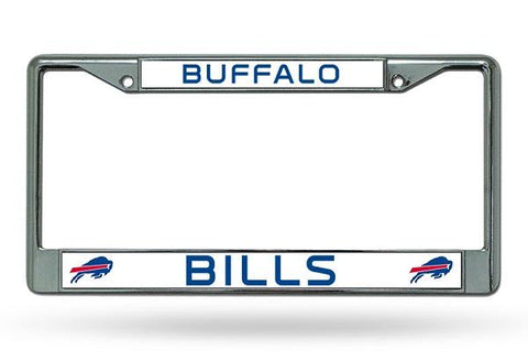 Rico Chrome License Plate Frame Buffalo Bills