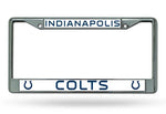 Rico Chrome License Plate Frame Indianapolis Colts