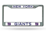 Rico Chrome License Plate Frame New York Giants