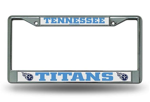 Rico Chrome License Plate Frame Tennessee Titans