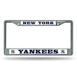 Rico Chrome License Plate Frame New York Yankees
