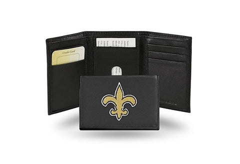 Rico Leather Wallet New Orleans Saints