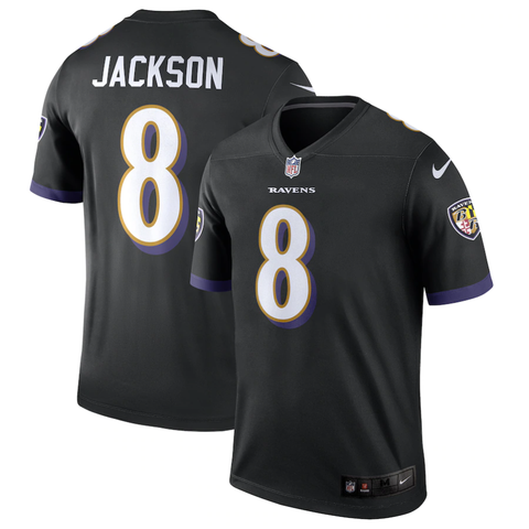 Nike Baltimore Ravens Alternate Game Jersey - Lamar Jackson