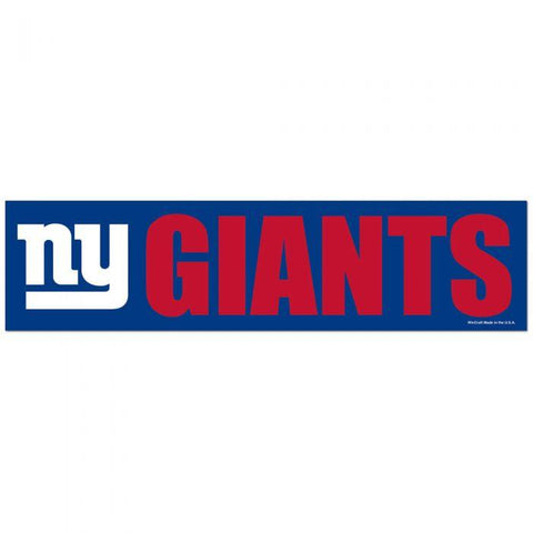 Wincraft Bumper Sticker New York Giants