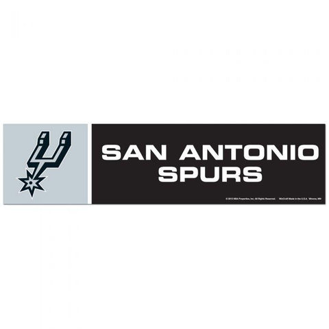 Wincraft Bumper Sticker San Antonio Spurs