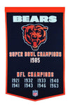 Winning Streak Dynasty Banner Chicago Bears