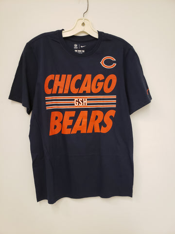 Nike Team Stripe T-Shirt - Chicago Bears