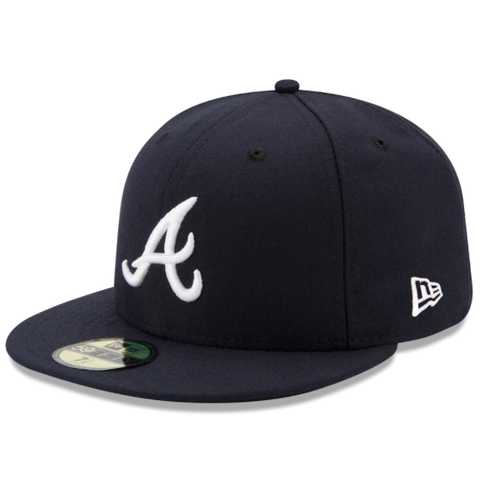 New Era On-Field 59Fifty Fitted Road Cap - Atlanta Braves