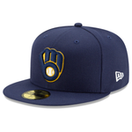 New Era On-Field 59Fifty Fitted Home Cap - Milwaukee Brewers