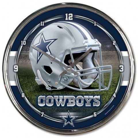 Wincraft Chrome Clock Dallas Cowboys