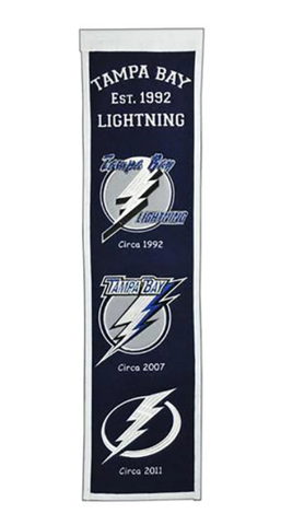 Winning Streak Heritage Banner Tampa Bay Lightning