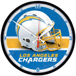 Wincraft Round Clock Los Angeles Chargers