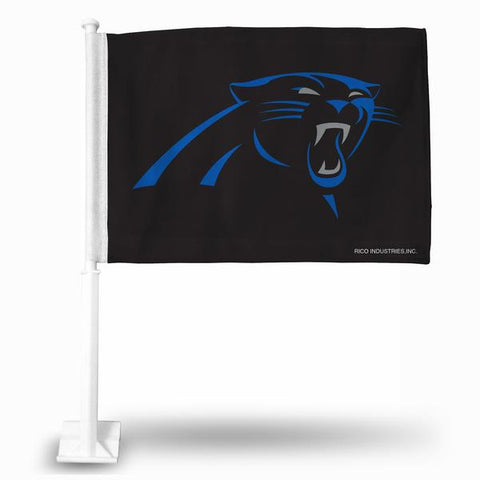 Rico Car Flag Carolina Panthers