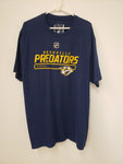Fanatics Branded Authentic Pro Rinkside T-Shirt - Nashville Predators