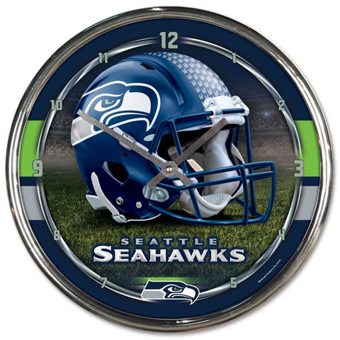 Wincraft Chrome Clock Seattle Seahawks