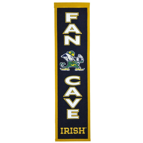 Winning Streak Man Cave Banner Notre Dame Fighting Irish