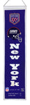 Winning Streak Super Bowl XXV Heritage Banner New York Giants